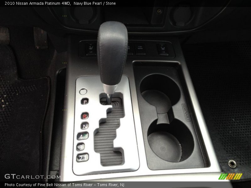 Navy Blue Pearl / Stone 2010 Nissan Armada Platinum 4WD