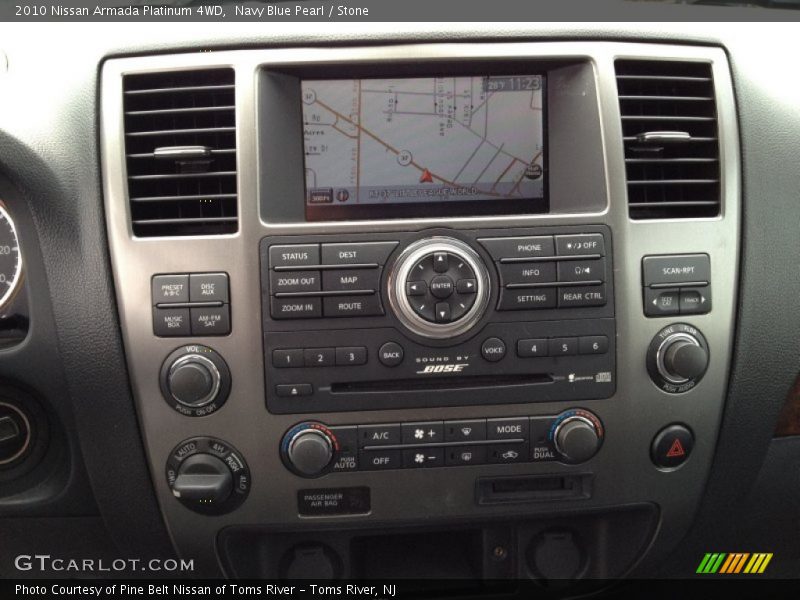 Navy Blue Pearl / Stone 2010 Nissan Armada Platinum 4WD