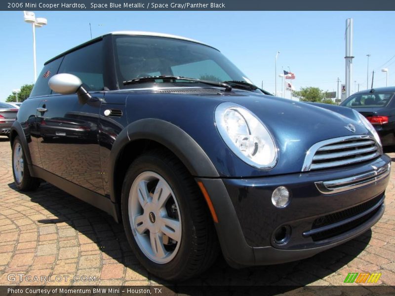 Space Blue Metallic / Space Gray/Panther Black 2006 Mini Cooper Hardtop