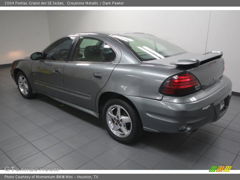 Greystone Metallic / Dark Pewter 2004 Pontiac Grand Am SE Sedan