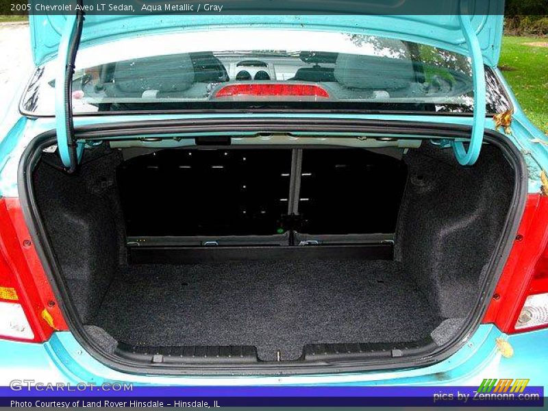 Aqua Metallic / Gray 2005 Chevrolet Aveo LT Sedan