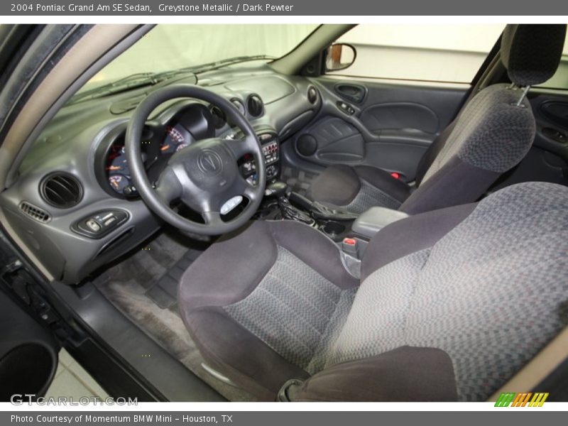 Greystone Metallic / Dark Pewter 2004 Pontiac Grand Am SE Sedan