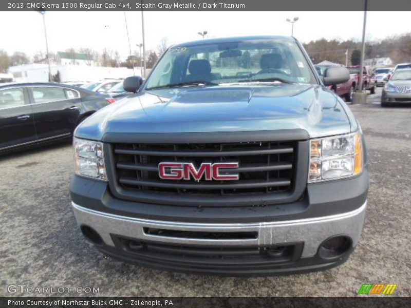 Stealth Gray Metallic / Dark Titanium 2013 GMC Sierra 1500 Regular Cab 4x4