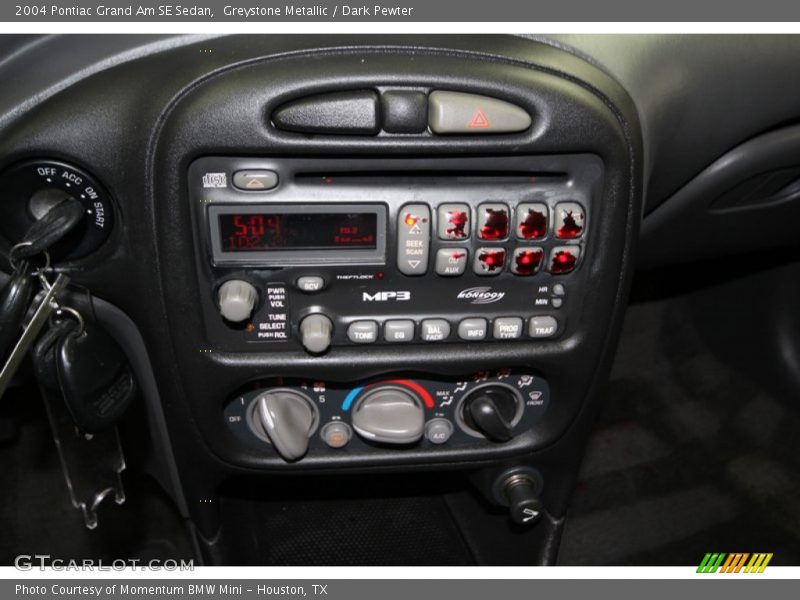 Greystone Metallic / Dark Pewter 2004 Pontiac Grand Am SE Sedan