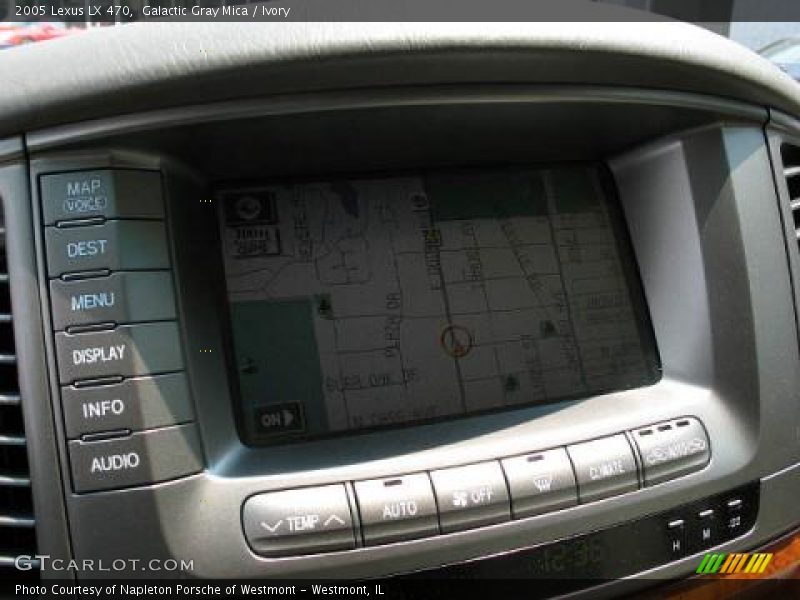 Galactic Gray Mica / Ivory 2005 Lexus LX 470