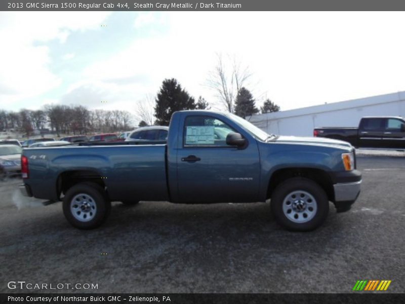 Stealth Gray Metallic / Dark Titanium 2013 GMC Sierra 1500 Regular Cab 4x4