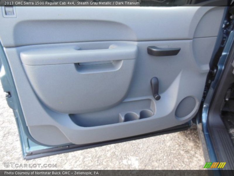 Stealth Gray Metallic / Dark Titanium 2013 GMC Sierra 1500 Regular Cab 4x4