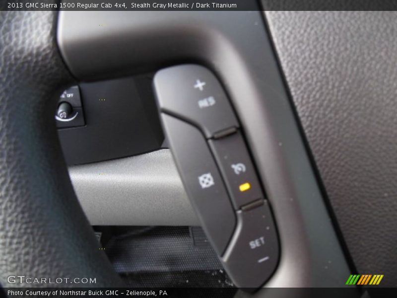 Stealth Gray Metallic / Dark Titanium 2013 GMC Sierra 1500 Regular Cab 4x4