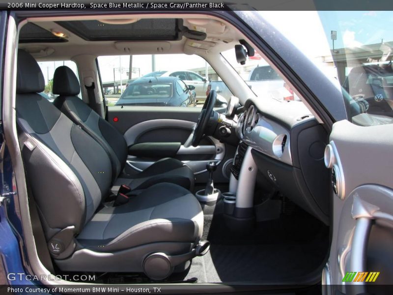 Space Blue Metallic / Space Gray/Panther Black 2006 Mini Cooper Hardtop