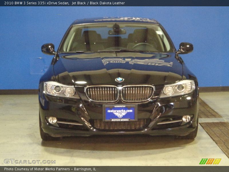 Jet Black / Black Dakota Leather 2010 BMW 3 Series 335i xDrive Sedan