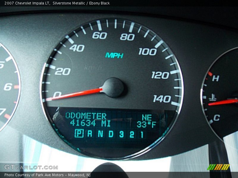 Silverstone Metallic / Ebony Black 2007 Chevrolet Impala LT