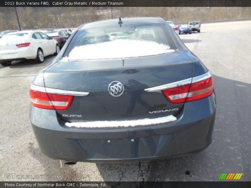 Cyber Gray Metallic / Medium Titanium 2013 Buick Verano FWD