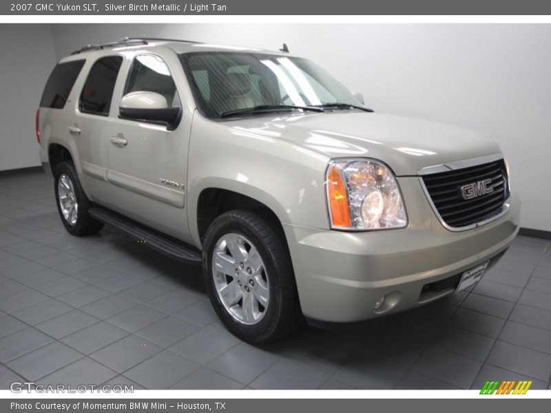 Silver Birch Metallic / Light Tan 2007 GMC Yukon SLT