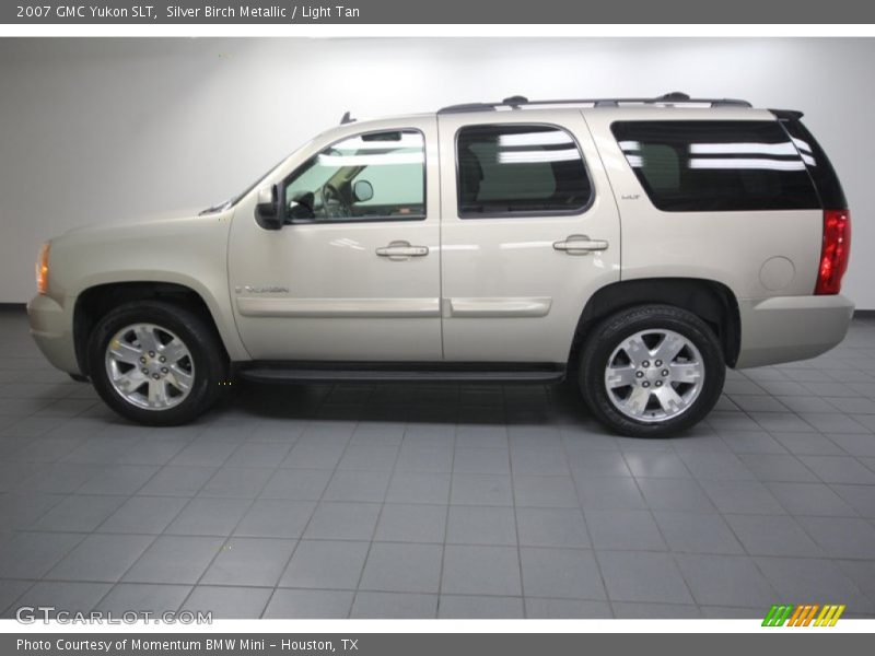 Silver Birch Metallic / Light Tan 2007 GMC Yukon SLT