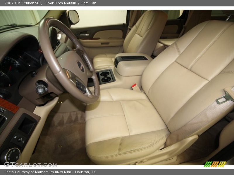 Silver Birch Metallic / Light Tan 2007 GMC Yukon SLT