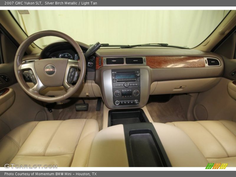 Silver Birch Metallic / Light Tan 2007 GMC Yukon SLT