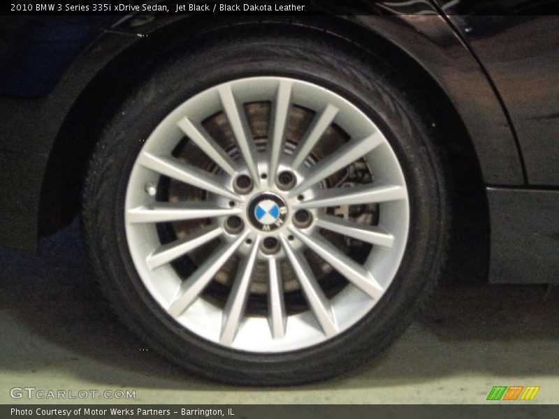 Jet Black / Black Dakota Leather 2010 BMW 3 Series 335i xDrive Sedan