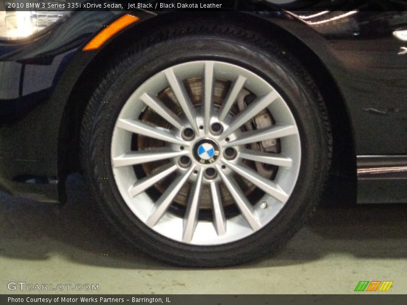 Jet Black / Black Dakota Leather 2010 BMW 3 Series 335i xDrive Sedan
