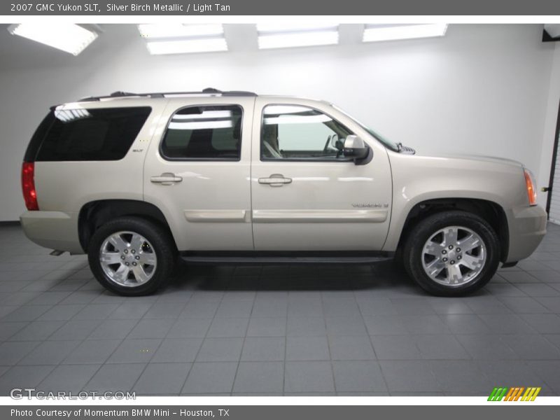 Silver Birch Metallic / Light Tan 2007 GMC Yukon SLT