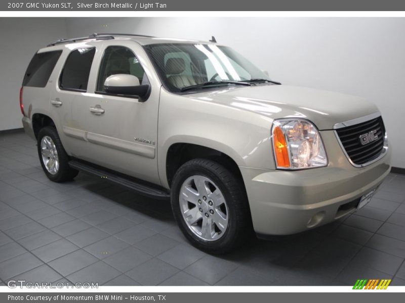 Silver Birch Metallic / Light Tan 2007 GMC Yukon SLT
