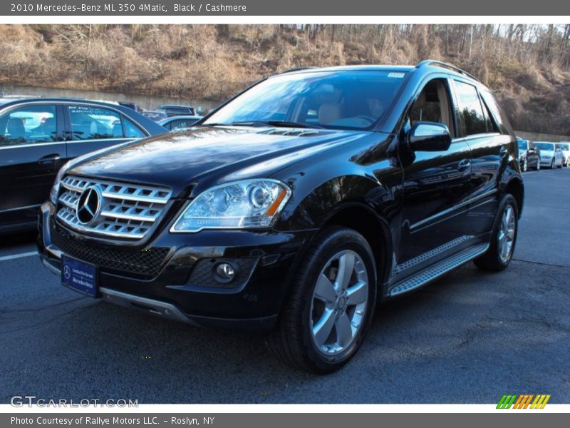 Black / Cashmere 2010 Mercedes-Benz ML 350 4Matic