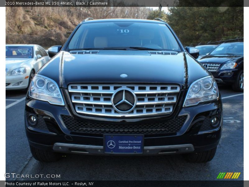 Black / Cashmere 2010 Mercedes-Benz ML 350 4Matic