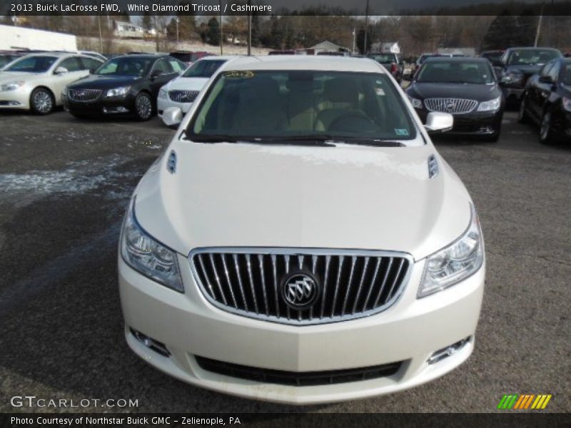 White Diamond Tricoat / Cashmere 2013 Buick LaCrosse FWD
