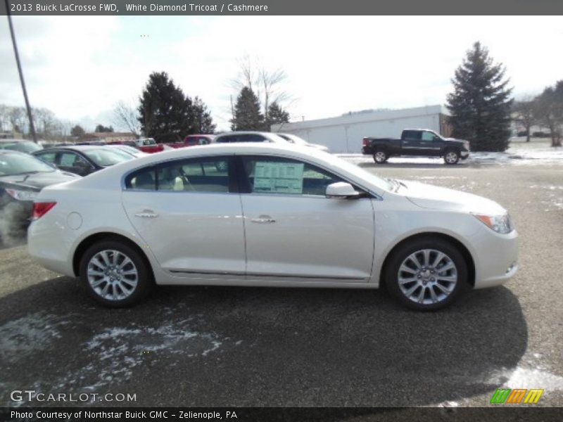 White Diamond Tricoat / Cashmere 2013 Buick LaCrosse FWD