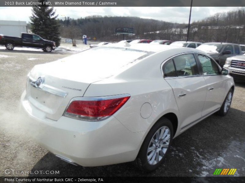 White Diamond Tricoat / Cashmere 2013 Buick LaCrosse FWD