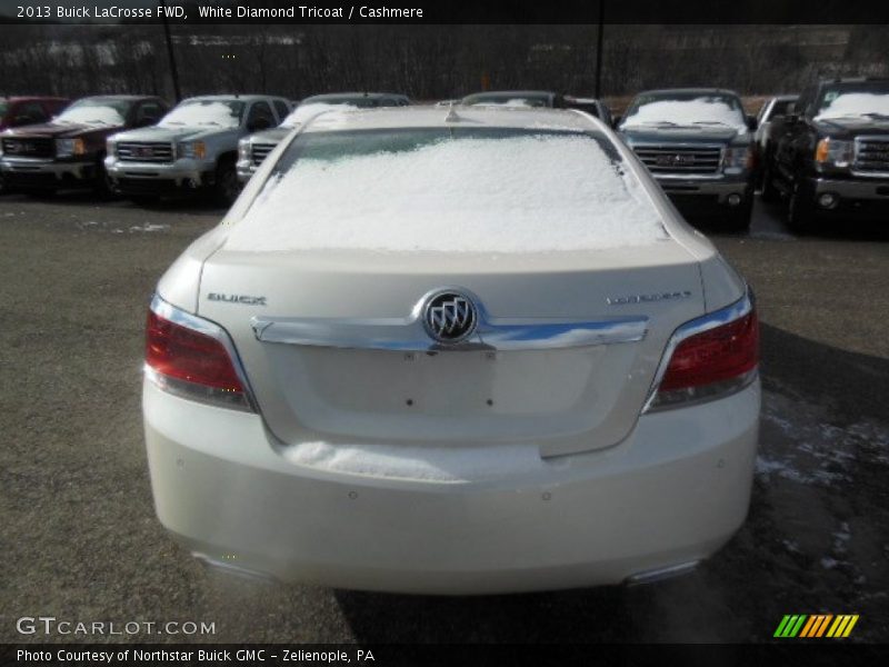 White Diamond Tricoat / Cashmere 2013 Buick LaCrosse FWD