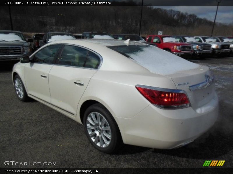 White Diamond Tricoat / Cashmere 2013 Buick LaCrosse FWD