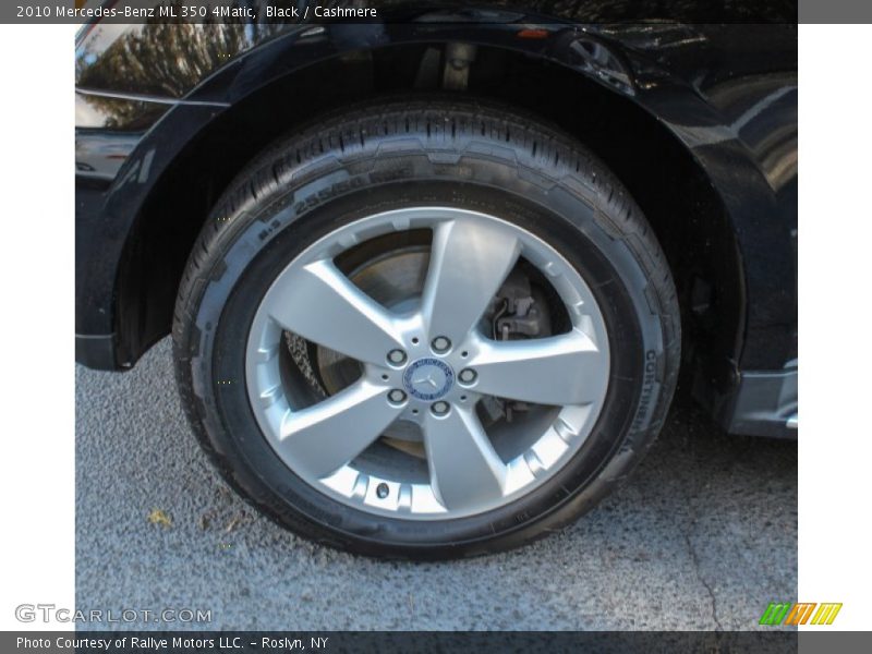 Black / Cashmere 2010 Mercedes-Benz ML 350 4Matic