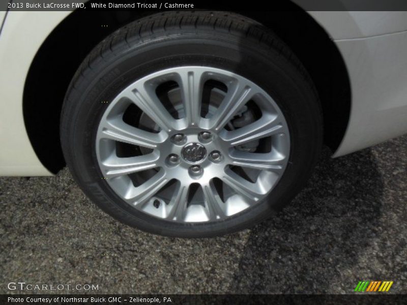 White Diamond Tricoat / Cashmere 2013 Buick LaCrosse FWD