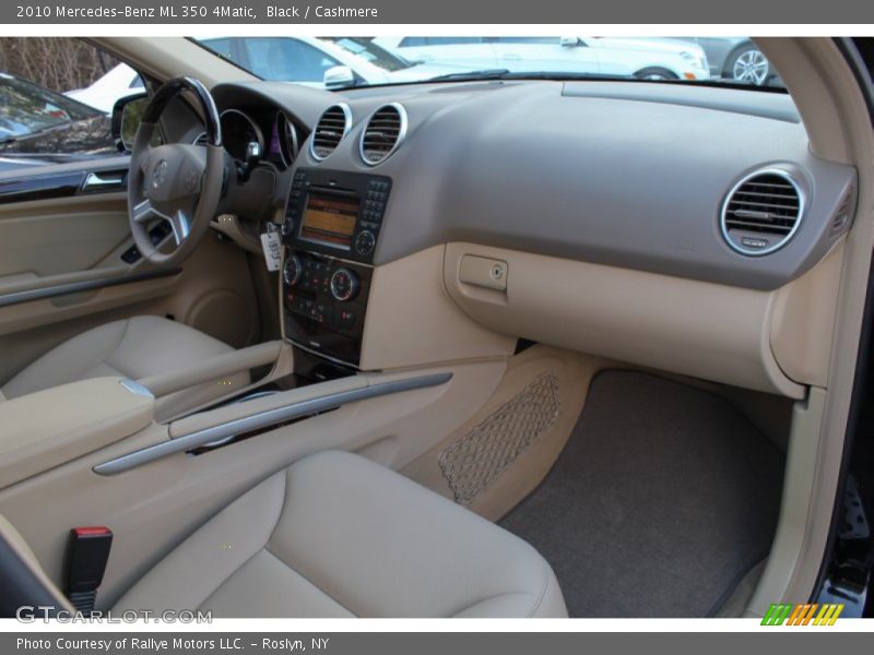 Black / Cashmere 2010 Mercedes-Benz ML 350 4Matic