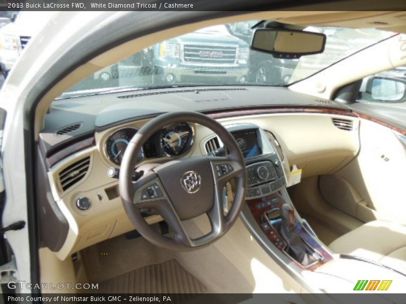 White Diamond Tricoat / Cashmere 2013 Buick LaCrosse FWD