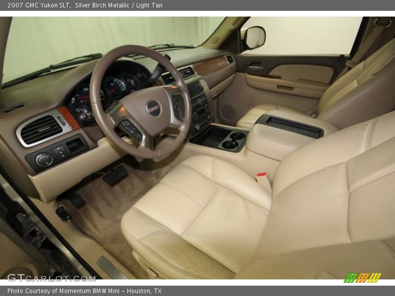 Silver Birch Metallic / Light Tan 2007 GMC Yukon SLT