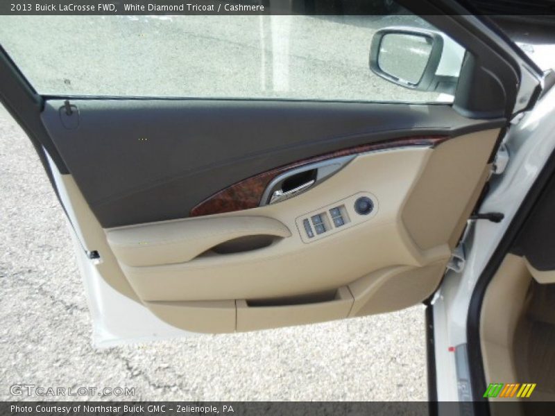 White Diamond Tricoat / Cashmere 2013 Buick LaCrosse FWD