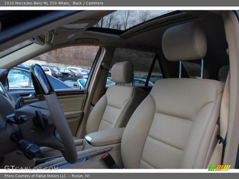 Black / Cashmere 2010 Mercedes-Benz ML 350 4Matic