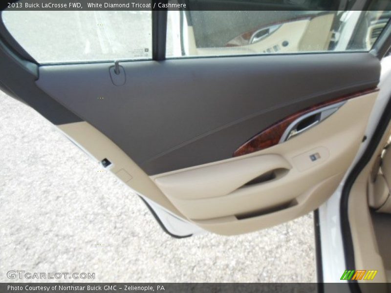 White Diamond Tricoat / Cashmere 2013 Buick LaCrosse FWD