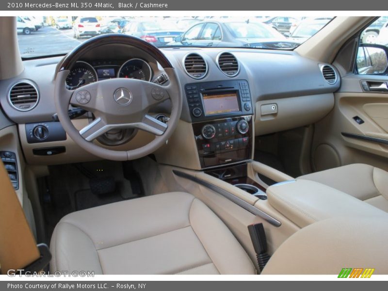Black / Cashmere 2010 Mercedes-Benz ML 350 4Matic
