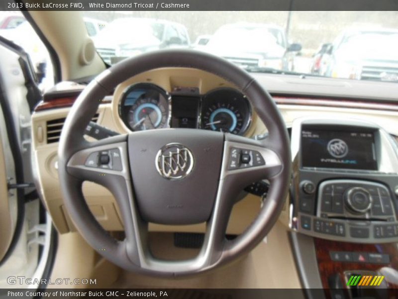 White Diamond Tricoat / Cashmere 2013 Buick LaCrosse FWD