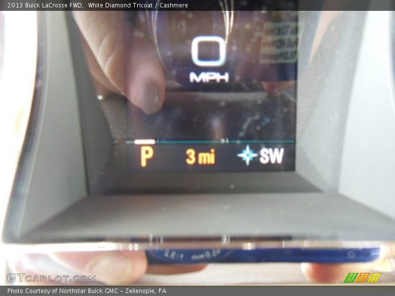 White Diamond Tricoat / Cashmere 2013 Buick LaCrosse FWD