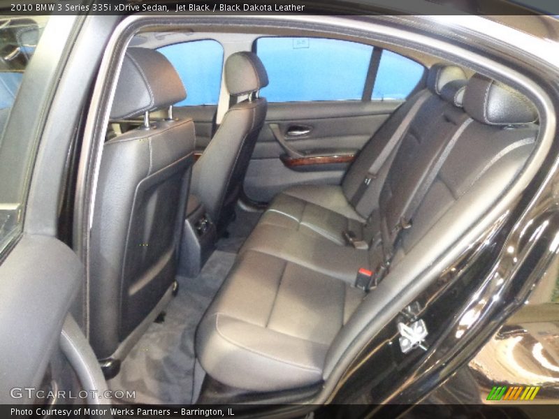 Jet Black / Black Dakota Leather 2010 BMW 3 Series 335i xDrive Sedan