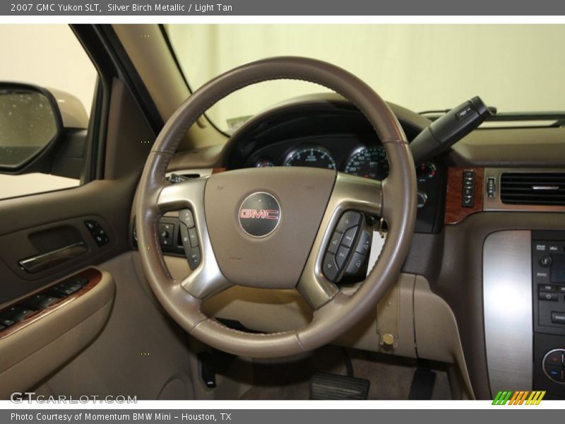 Silver Birch Metallic / Light Tan 2007 GMC Yukon SLT