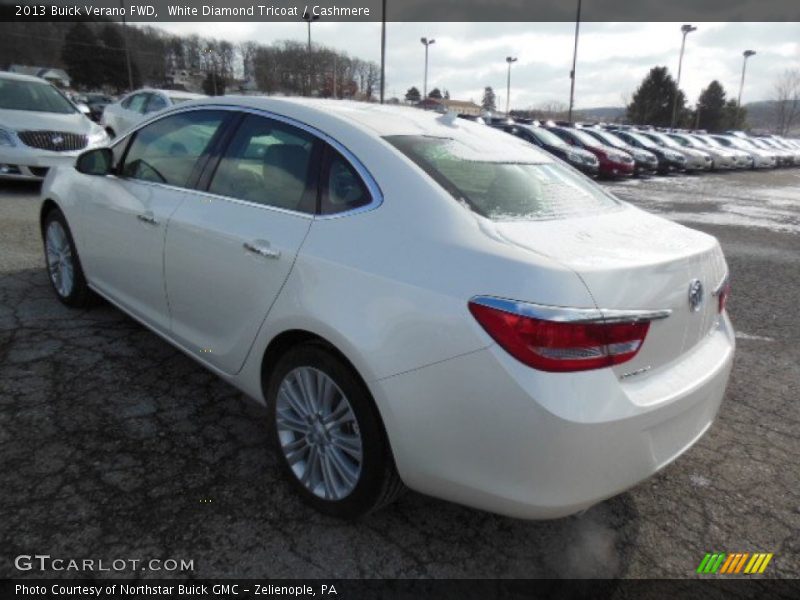 White Diamond Tricoat / Cashmere 2013 Buick Verano FWD