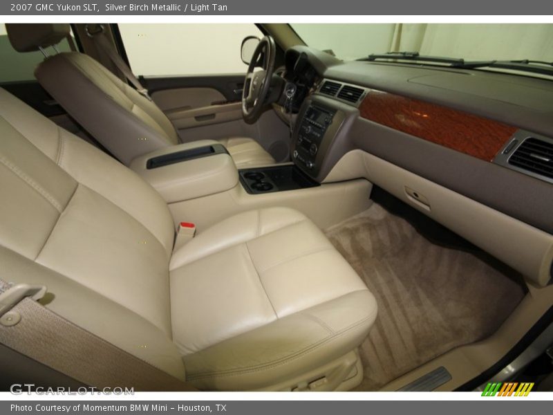 Silver Birch Metallic / Light Tan 2007 GMC Yukon SLT