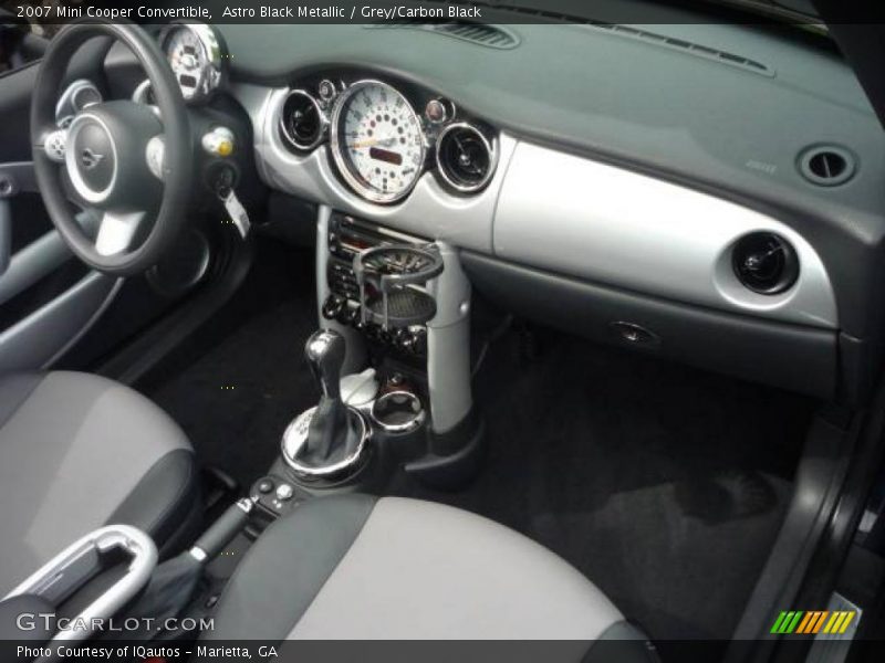 Astro Black Metallic / Grey/Carbon Black 2007 Mini Cooper Convertible