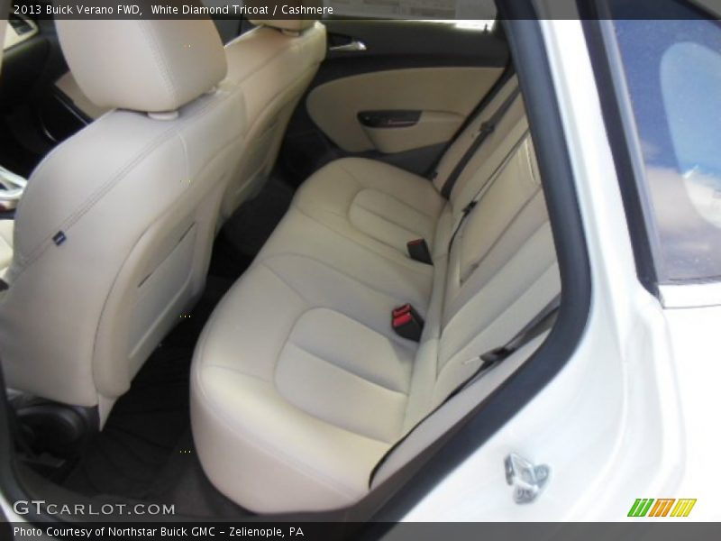 White Diamond Tricoat / Cashmere 2013 Buick Verano FWD