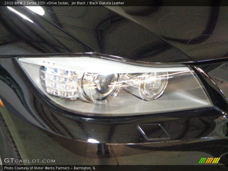 Jet Black / Black Dakota Leather 2010 BMW 3 Series 335i xDrive Sedan
