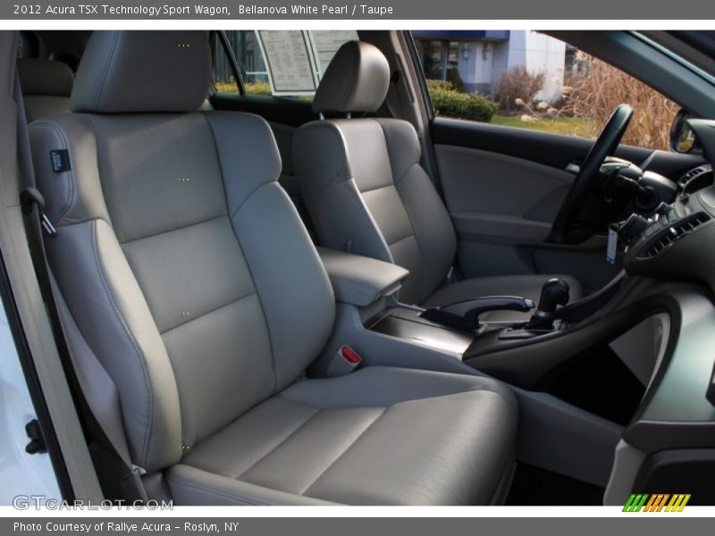 Bellanova White Pearl / Taupe 2012 Acura TSX Technology Sport Wagon